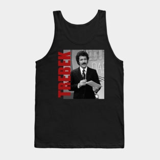 Alex Trebek - Retro Aesthetic Fan Art Tank Top